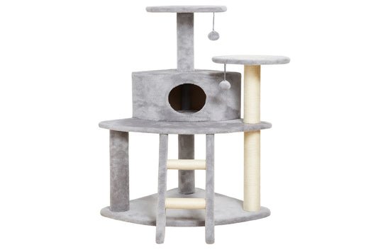 Cat Scratcher 47x47x102cm 2 Asstd