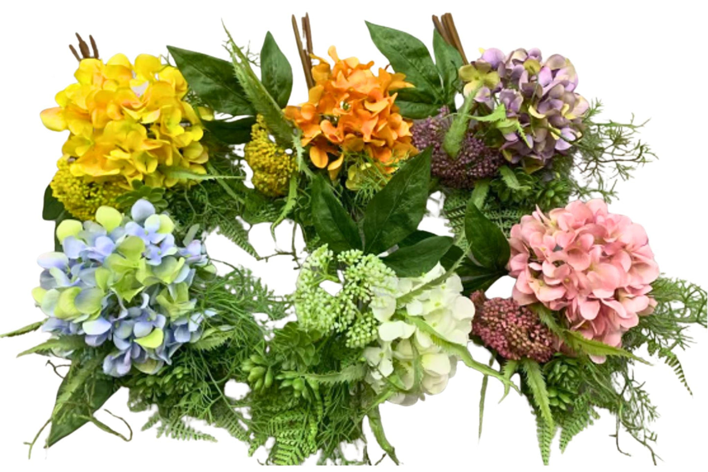 5 Heads Holding Hydrangea