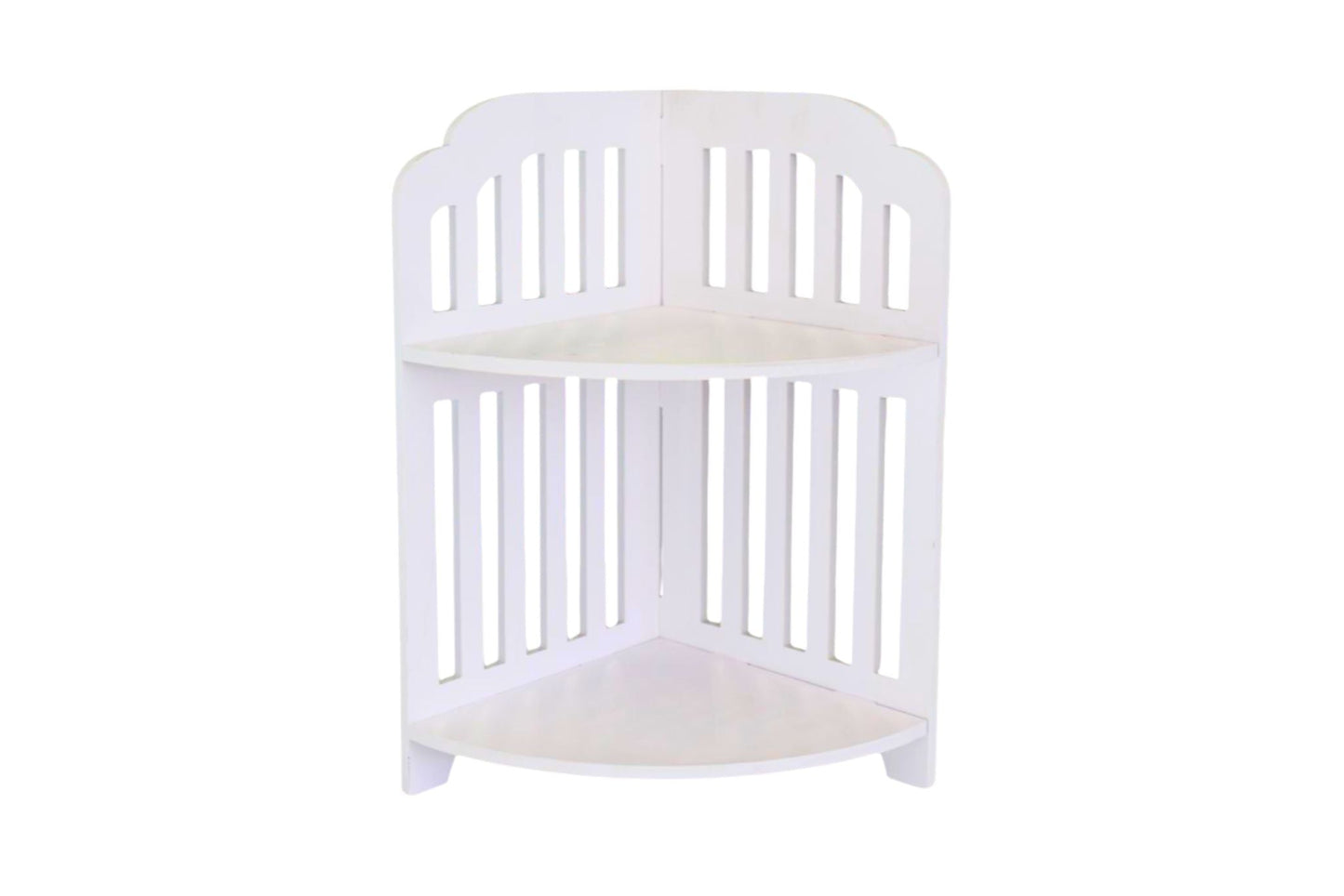 Elegant PVC 2 Tier Shelf 39x21cm
