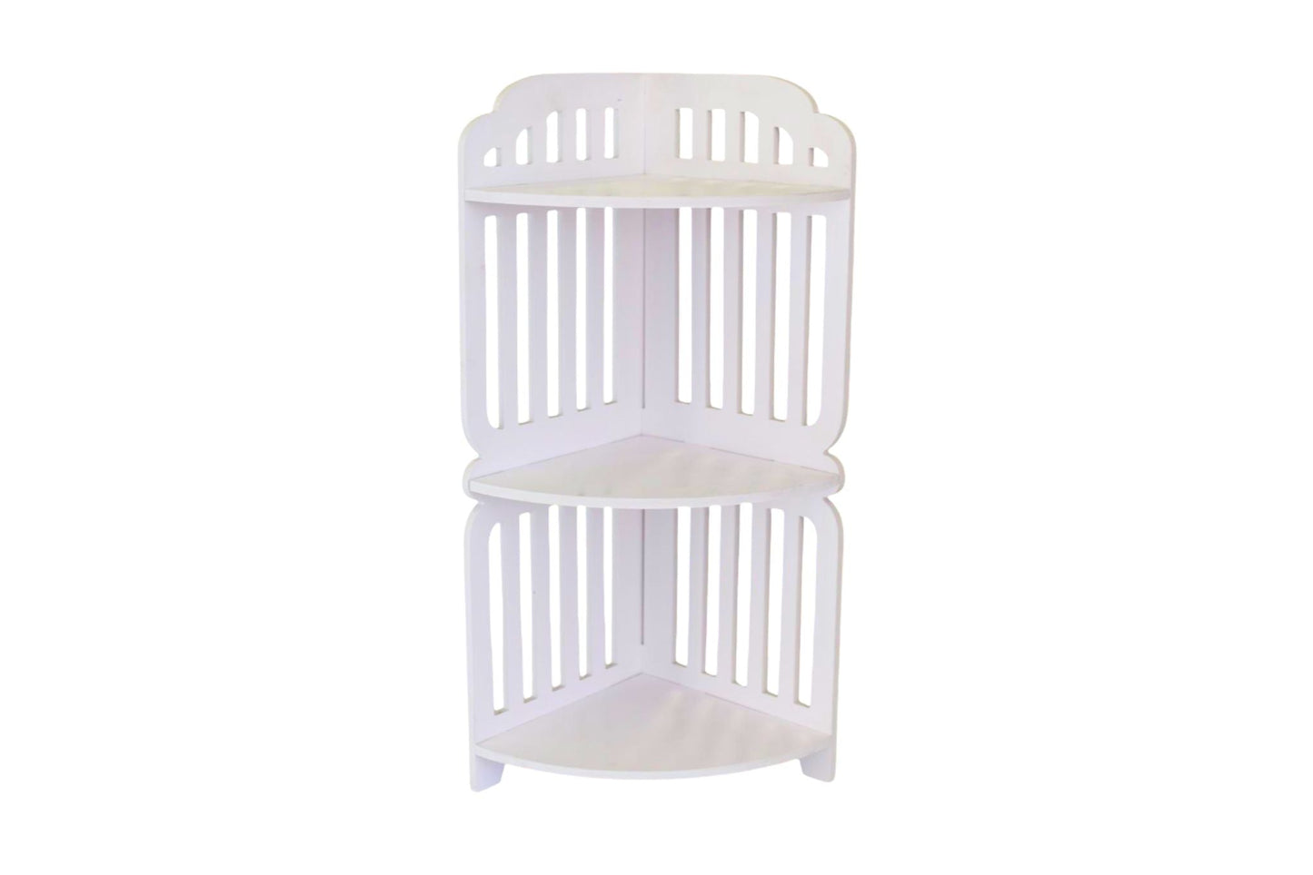 Elegant PVC 3 Tier Shelf 57x22cm