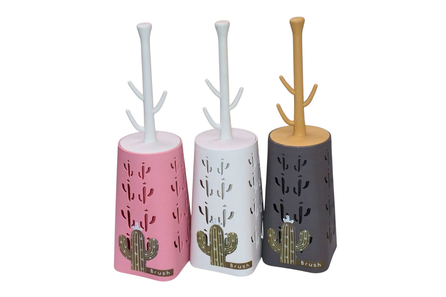 Cactus Toilet Brush 5 Asstd