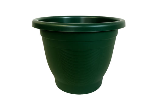 Bell Circular Plant Pot 10"Army Green 26x20cm