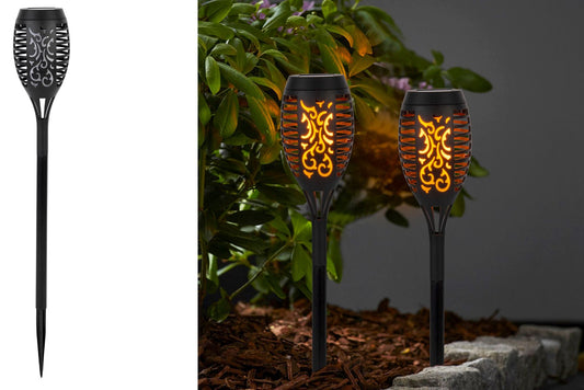 Solar Dancing Flame Torch Stake 51cm PDQ