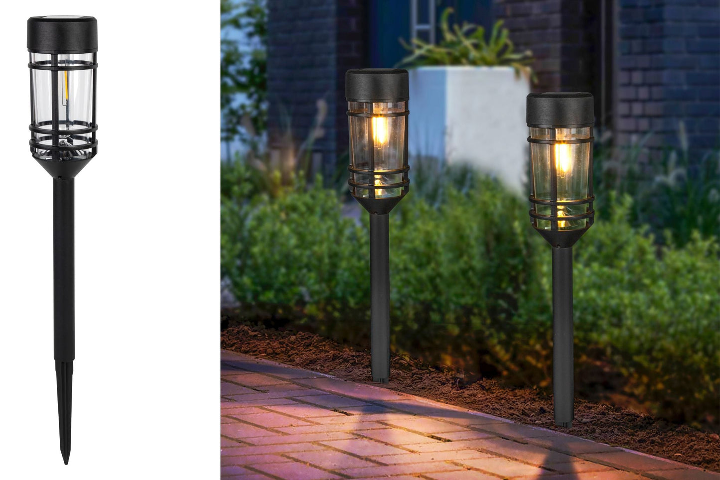 Solar Garden Filament Light Stake 48cm PDQ