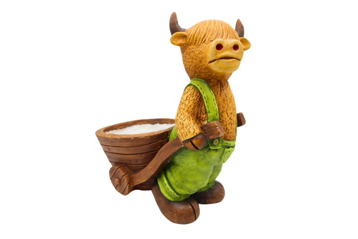 MGO Planter Highland Cattle 38.9x20.2x38.7cm 2964g