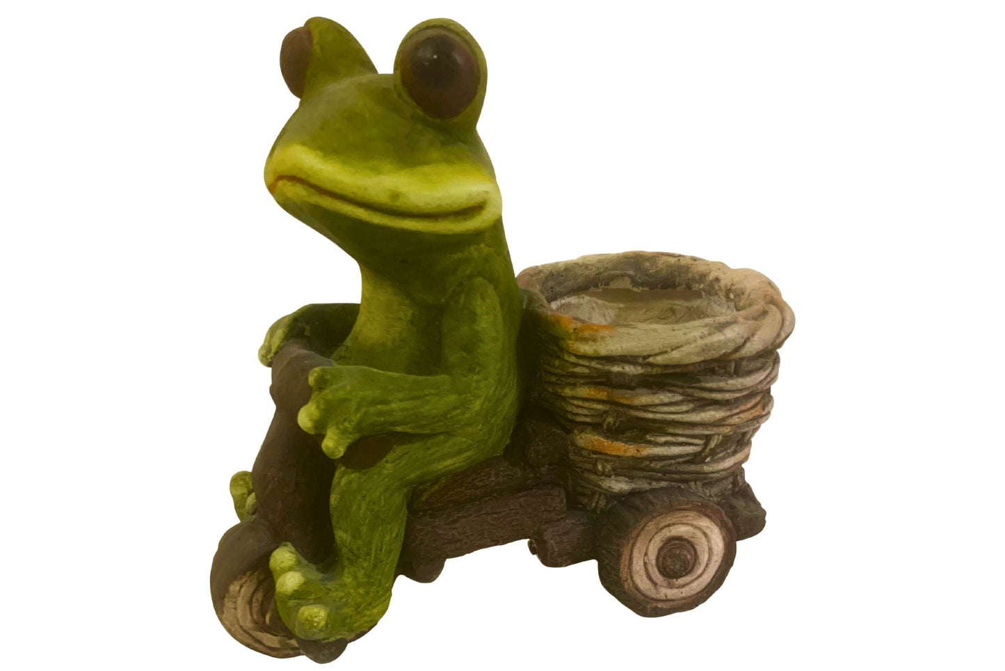 MGO Garden Pot Frog 41x27cm