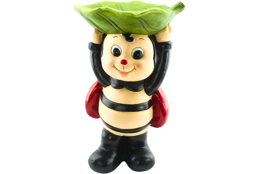 MGO Birdfeeder Ladybug Hold Up Leaf 44cm