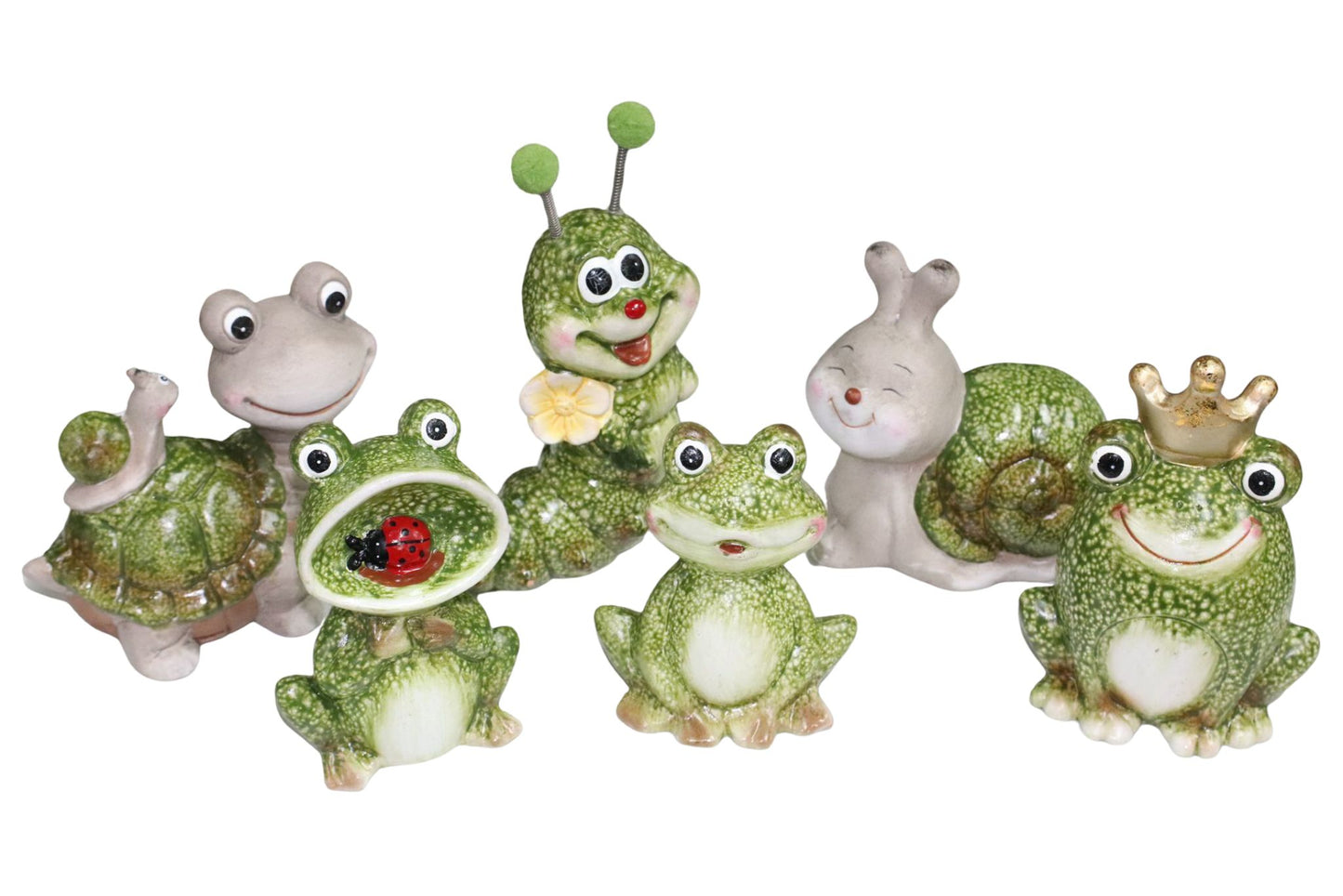 Terracotta Animals 13cm 6 Asstd PDQ