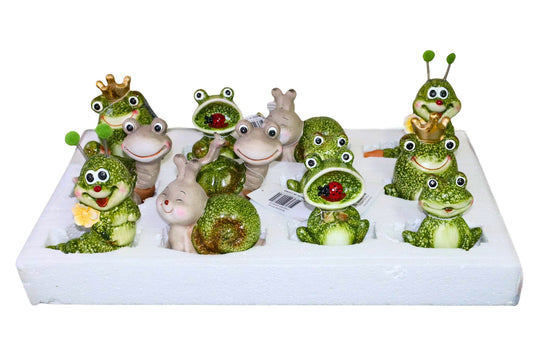 Terracotta Animals 13cm 6 Asstd PDQ