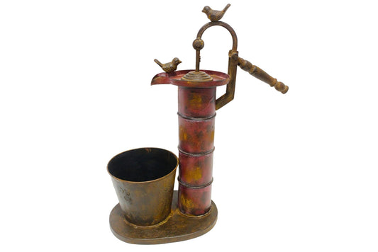 Metal Water Well Planter 44.5cm