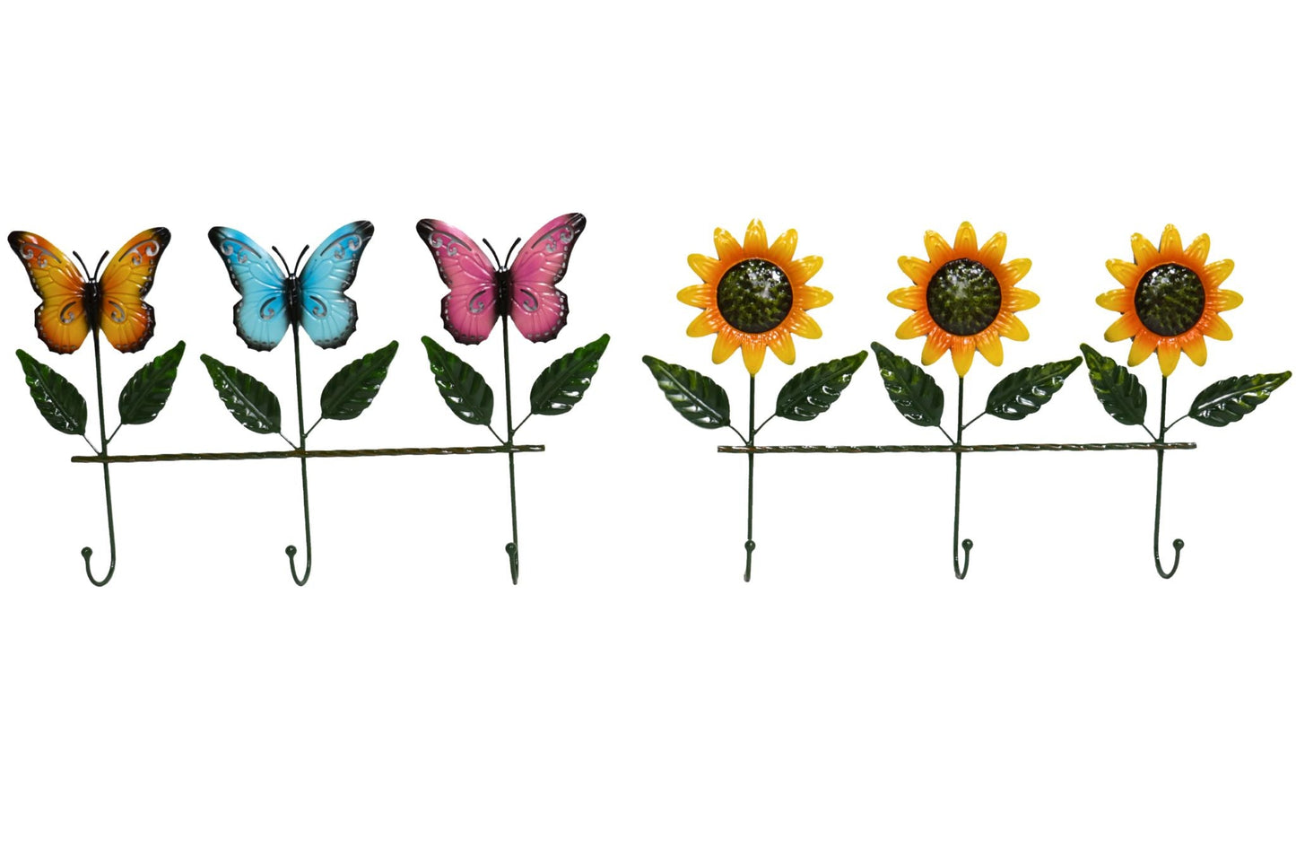 Triple Metal Wall Hook 2 Asstd