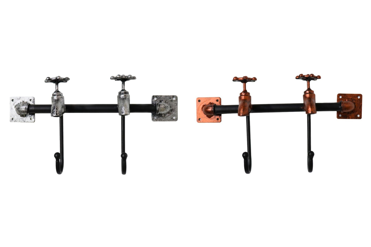 Metal Wall Hook Double Taps 2 Asstd