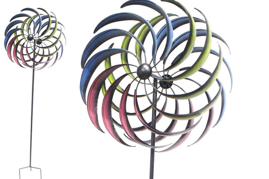 Metal Garden Wind Spinner 68.5cm