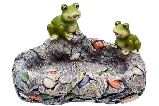 MGO Bird Feeder Frog 34x19.7cm