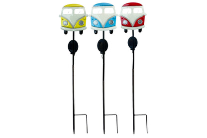 Solar Light Stake Kombi Van 60x15cm 3 Asstd PDQ