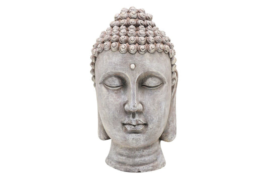 Resin Statue Buddha Head 40x21cm