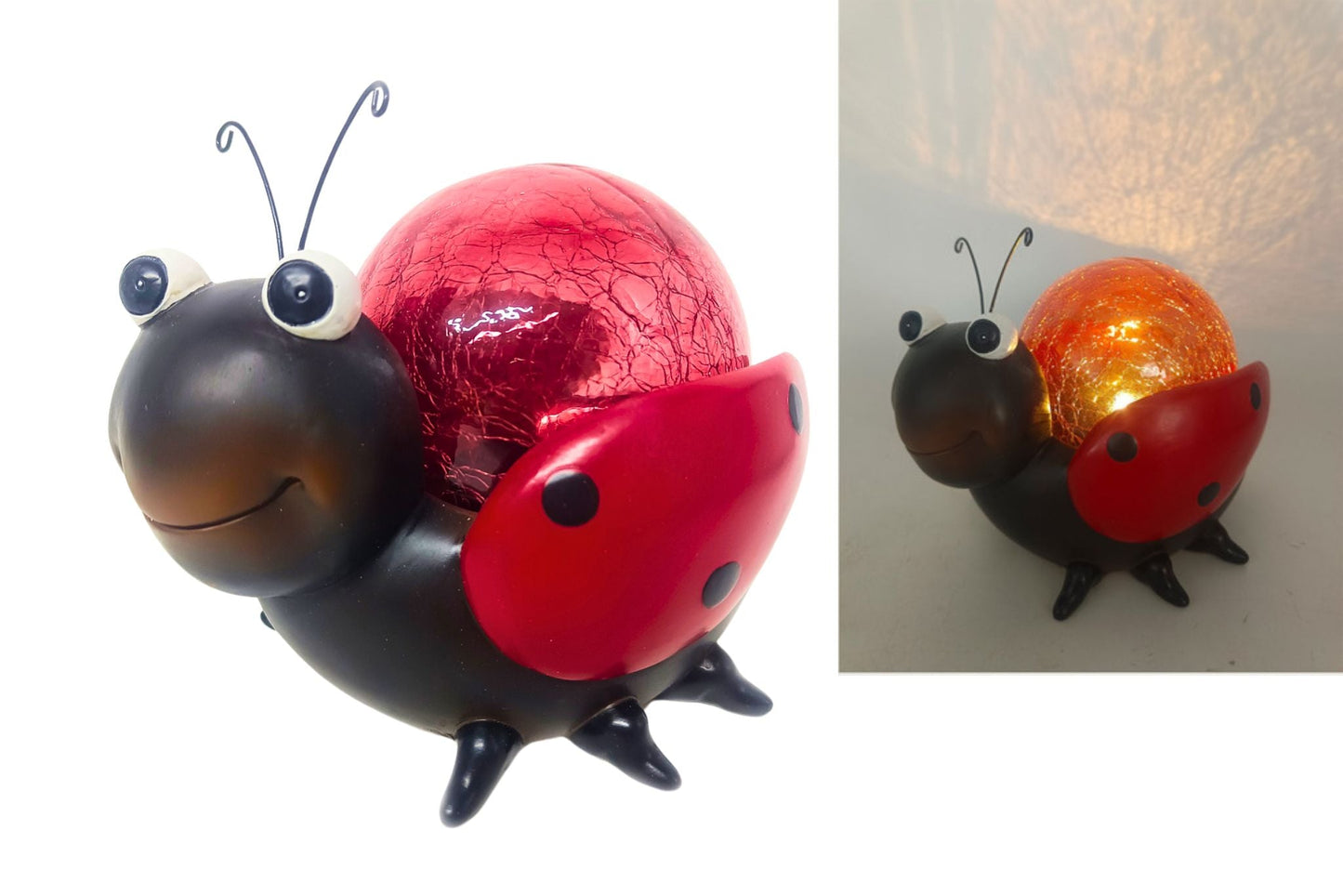 Resin Solar Beetle 16x13cm