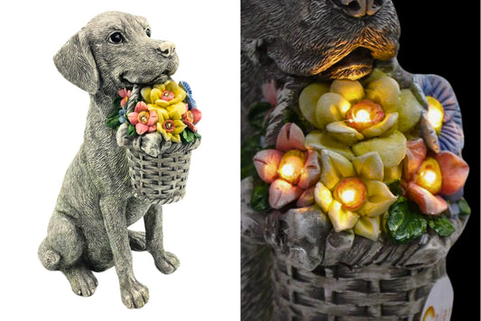 Resin Solar Dog 29cm