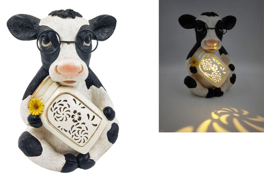 Resin Solar Cattle 18cm