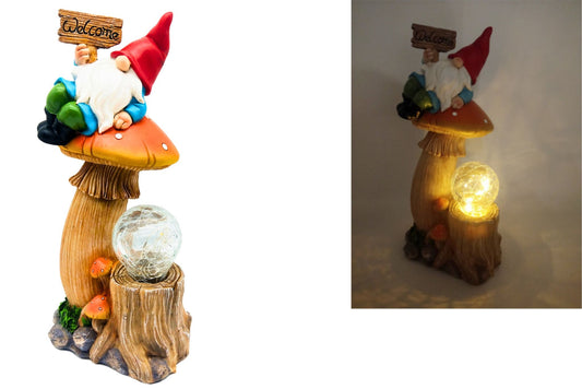 Resin Solar Gnome 21cm