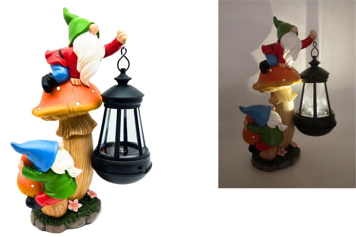 Resin Solar Gnomes 29cm