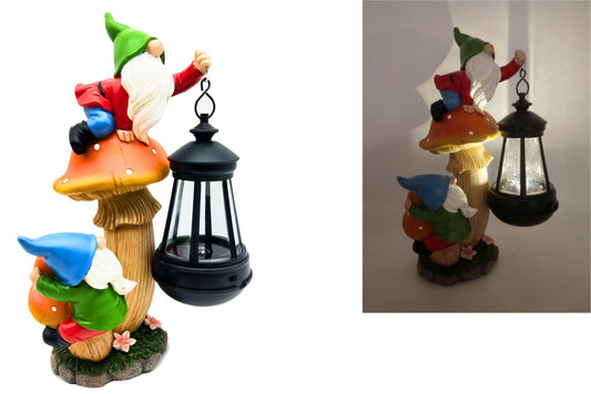 Resin Solar Gnomes 29cm