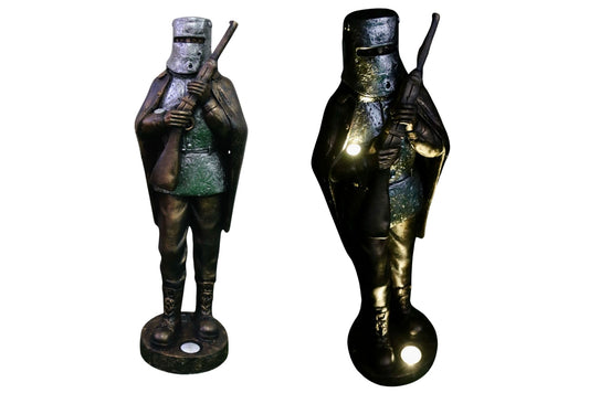 Statue Ned Kelly w/Solar Lights 80cm
