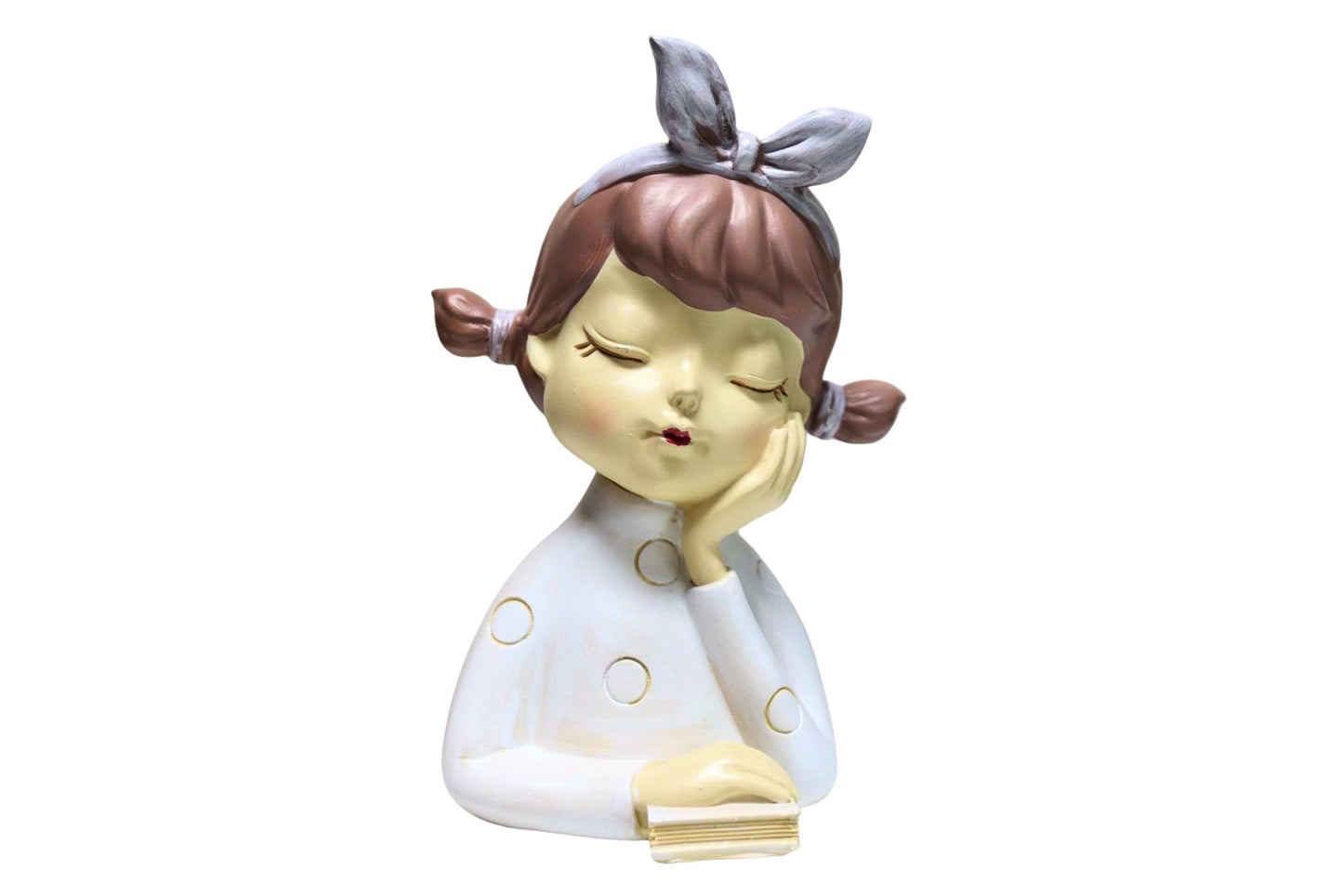 Dixie White Planter 22x15x8cm