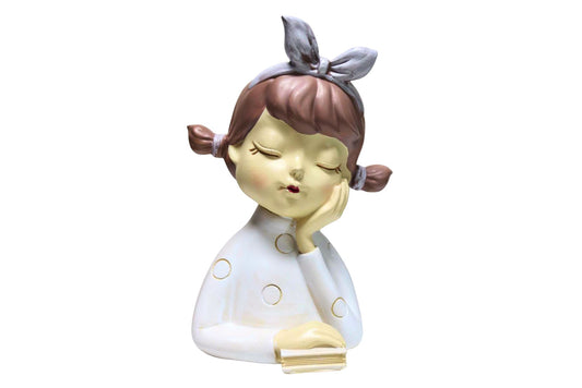 Dixie White Planter 22x15x8cm