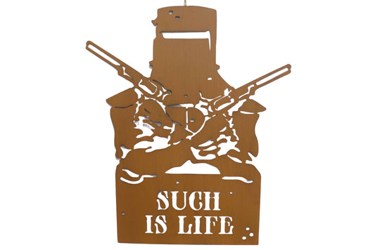 Metal Wall Art Ned Kelly 52x43cm