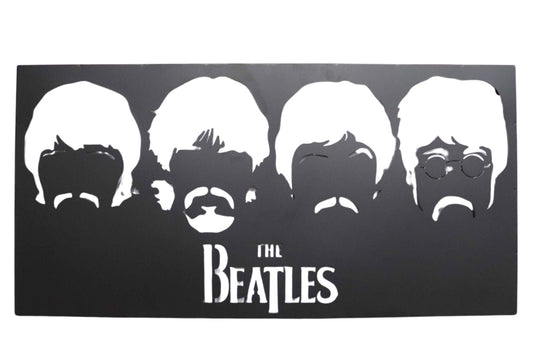 Metal Wall Art The Beatles 60x30cm