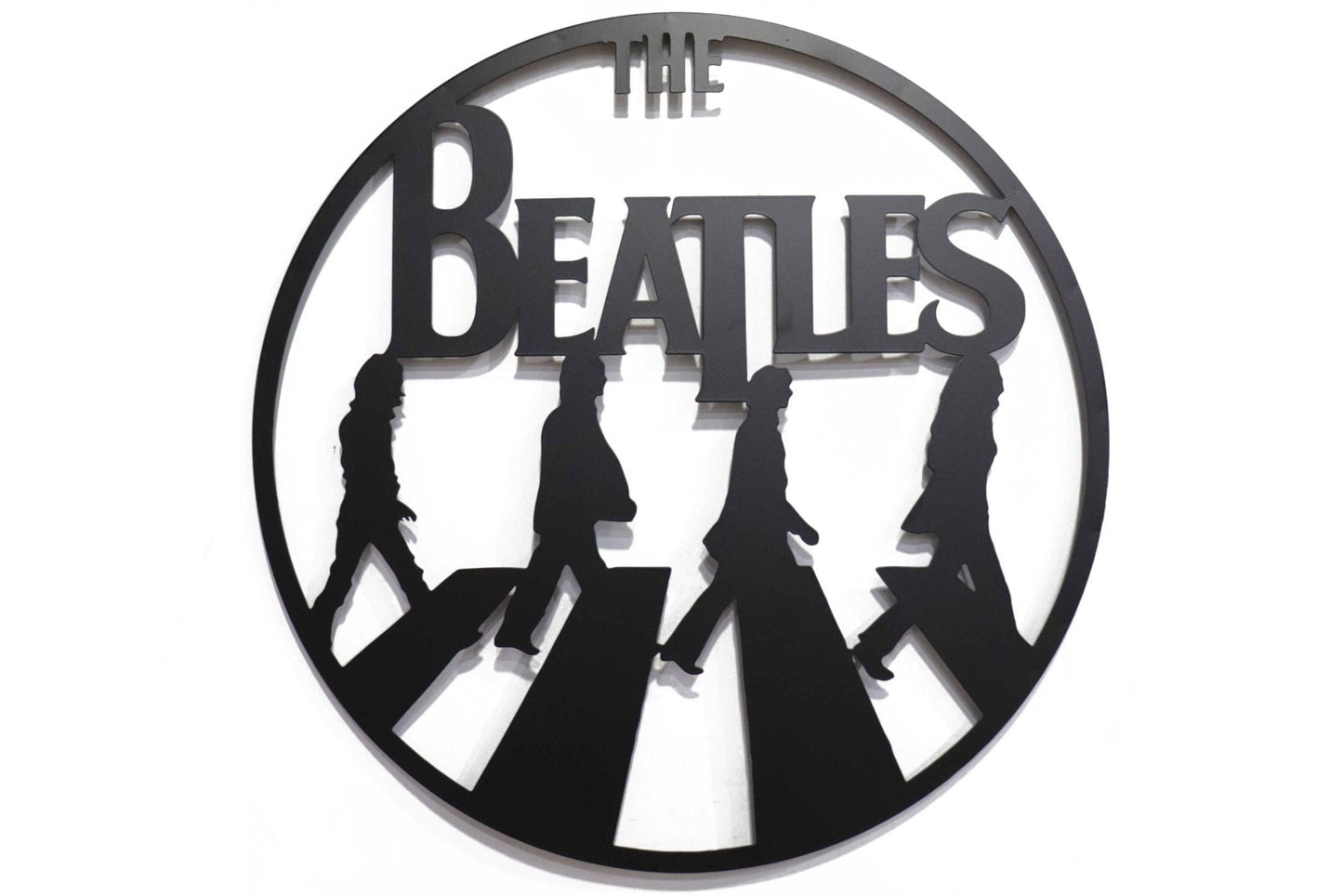 Metal Wall Art Beatles 40cm