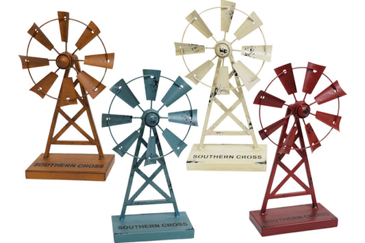 Windmill Table Top 35x21x7cm 4 Asstd