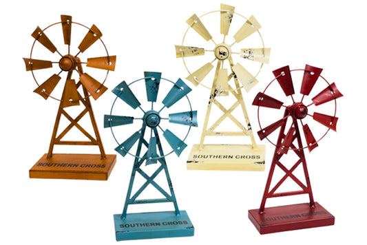 Windmill Table Top 27x15x7cm 4 Asstd
