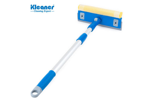 Kleaner 8" Adjustable Window Cleaner 54-81cm Telescopic Aluminum Handle