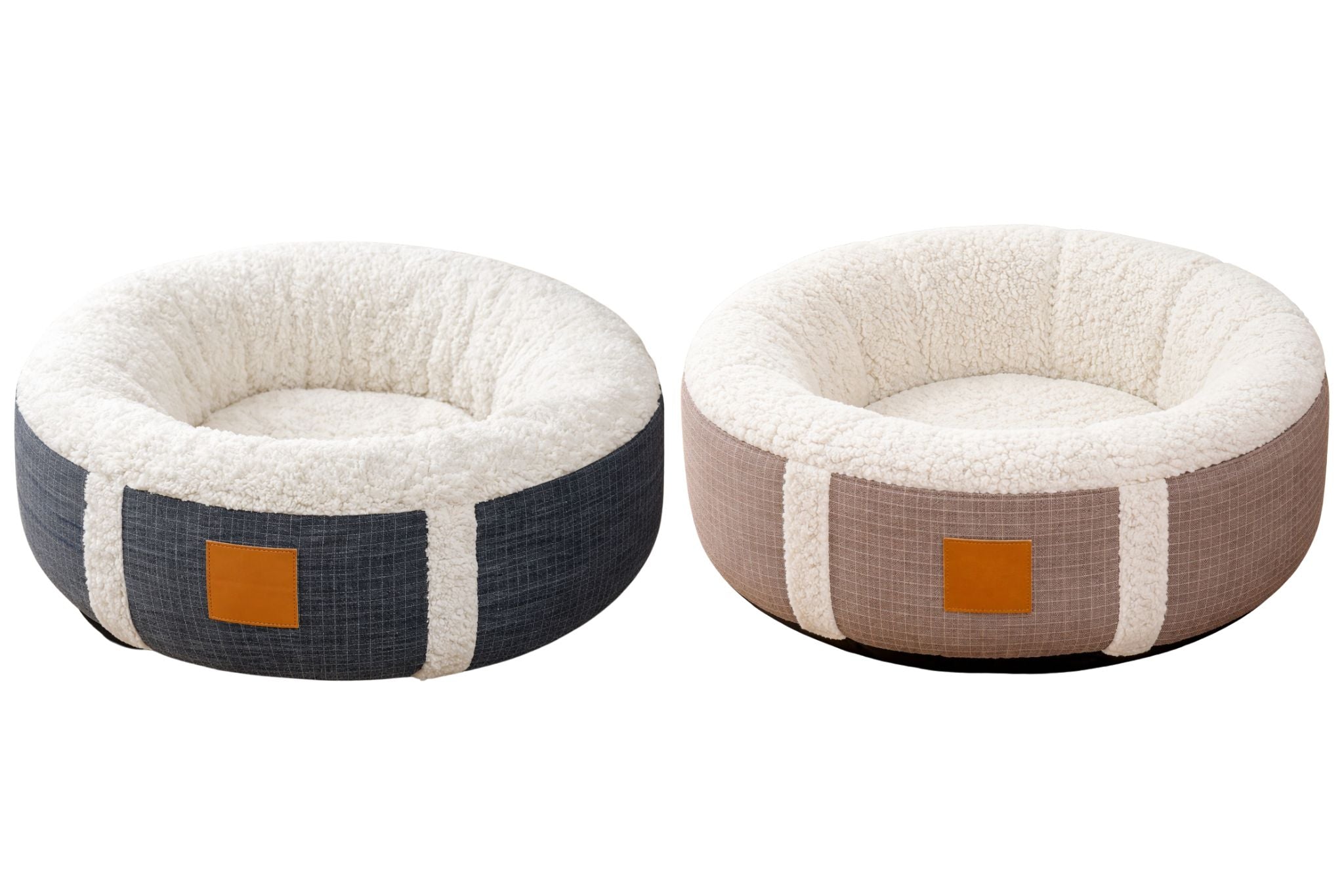Delux Sherpa Pet Bed 80cm 2 Asstd – RC Direct Import