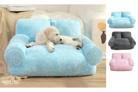 Ultra Comfy Pet Couch 70x55x15cm 3 Asstd