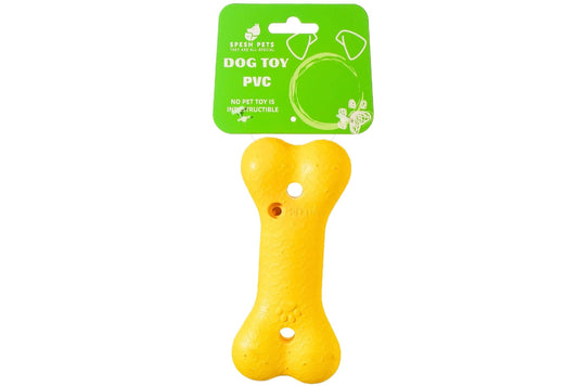 Dog Toy PVC Bone 15x6.5cm