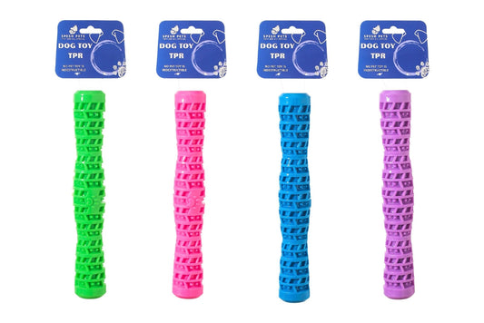 Dog Toy TPR 39.5x4.5cm 206g 4 Asstd