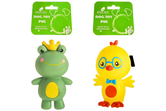Dog Toy PVC 15cm 95g 2 Asstd