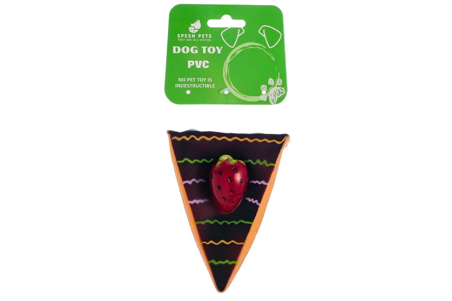 Dog Toy PVC 13cm 80g Cake