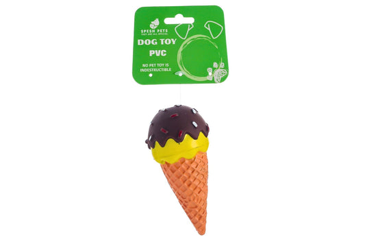 Dog Toy PVC 15cm 65g Ice Cream