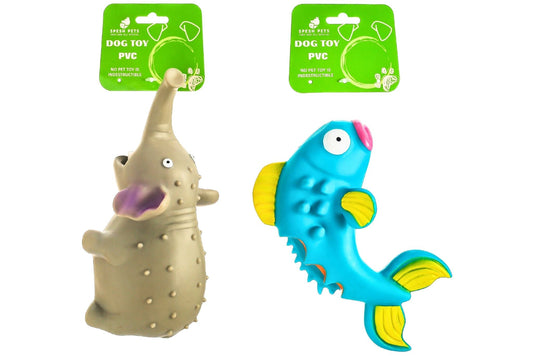 Dog Toy PVC 23cm 183g 2 Asstd