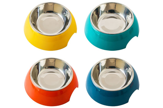 Pet Bowl 209ml 16x16x5cm 4 Asstd