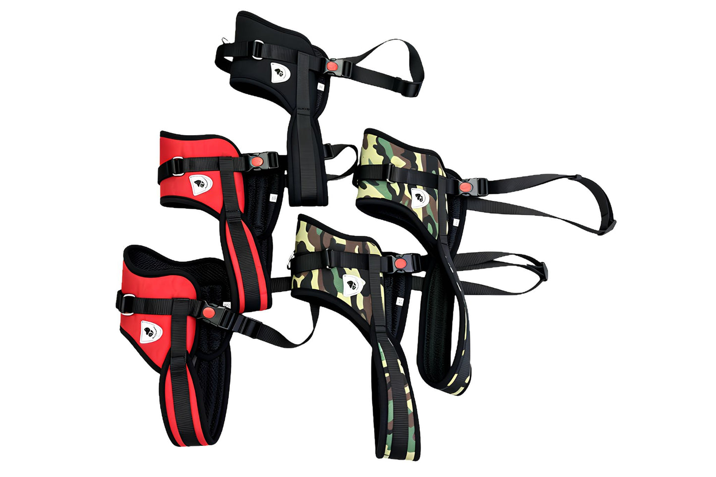 Heavy Duty Adjustable Pet Harness S 58-68cm 3 Asstd