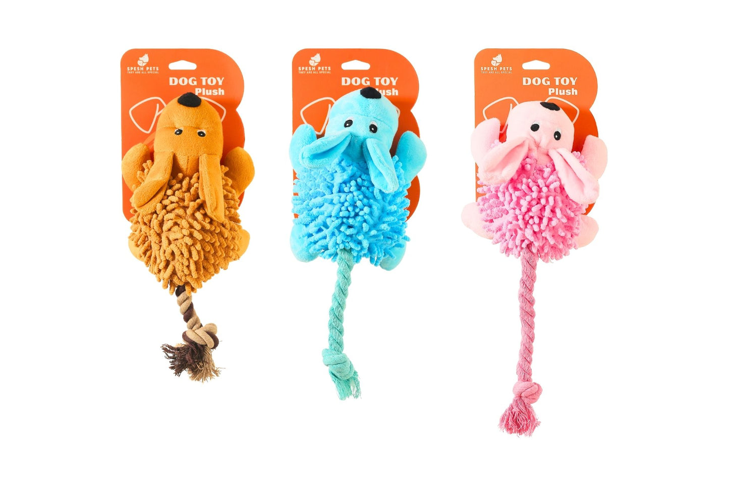 Pet Plush Toy 30x15cm 3 Asstd