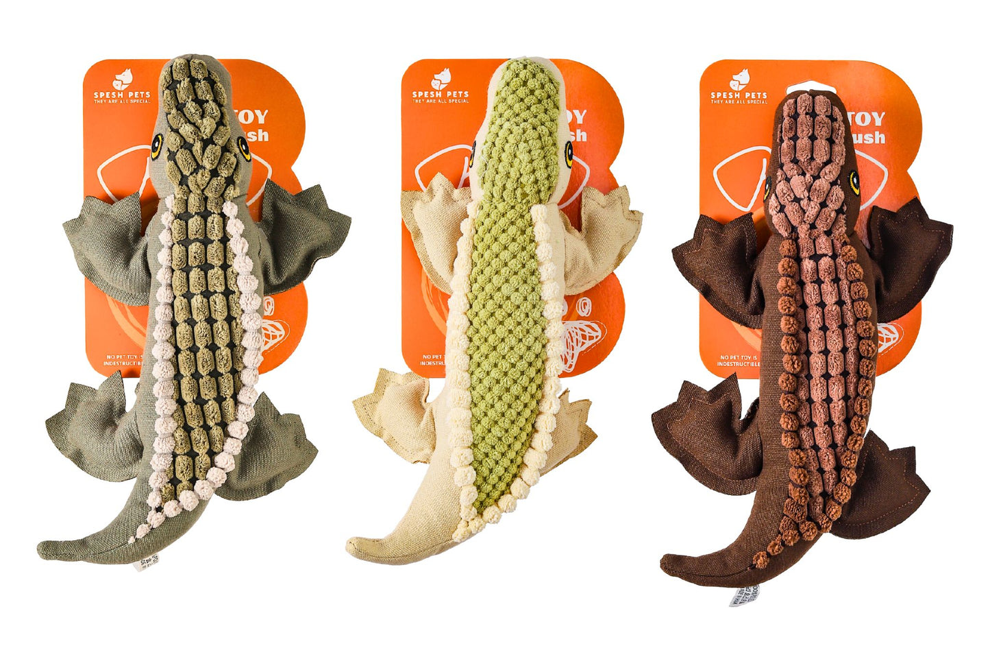 Pet Plush Toy 33cm 3 Asstd
