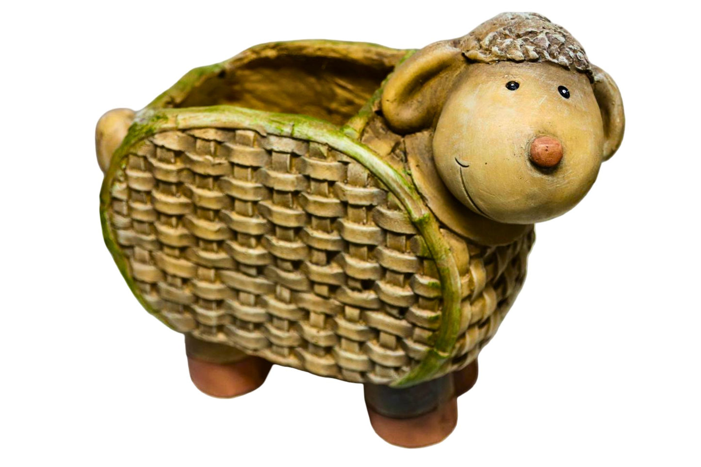 Braid Sheep Planter 38x33x15cm