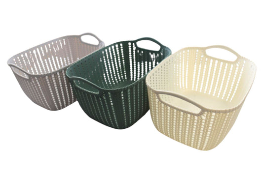 Rattan Basket - M 28.8x22.3x16.7cm