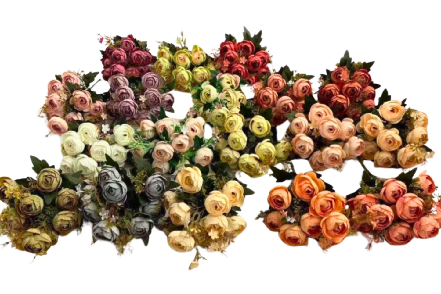 11 Branches Tea Rose